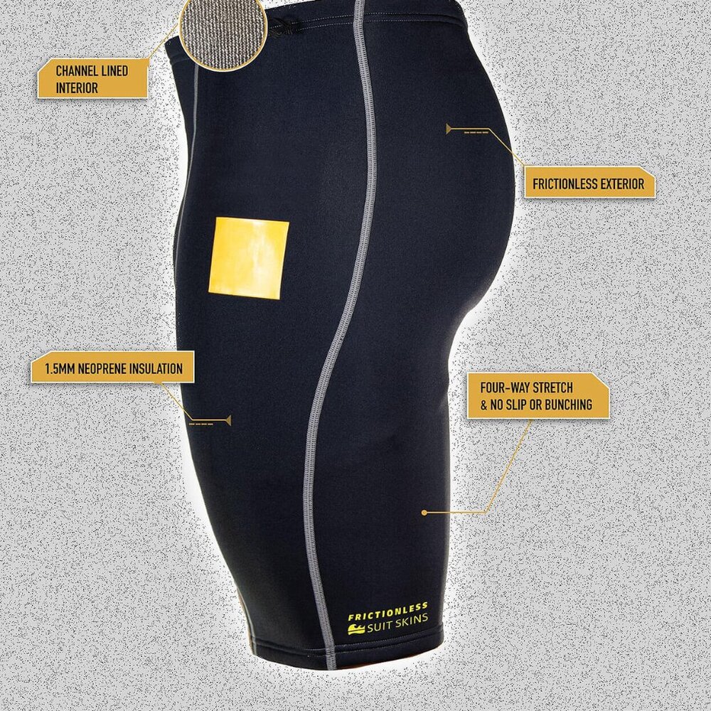 Wetsuit Shorts XXL Neoprene 1.5mm Buoyancy Swim Pants Compression Diving Thermal - Picture 16 of 16